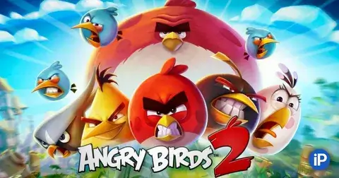 Angry Birds 2 kuşları fırlatma sahnesi
