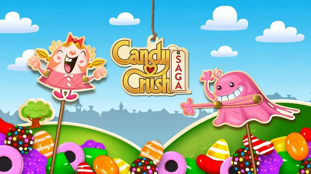 Candy Crush Saga renkli şekerler